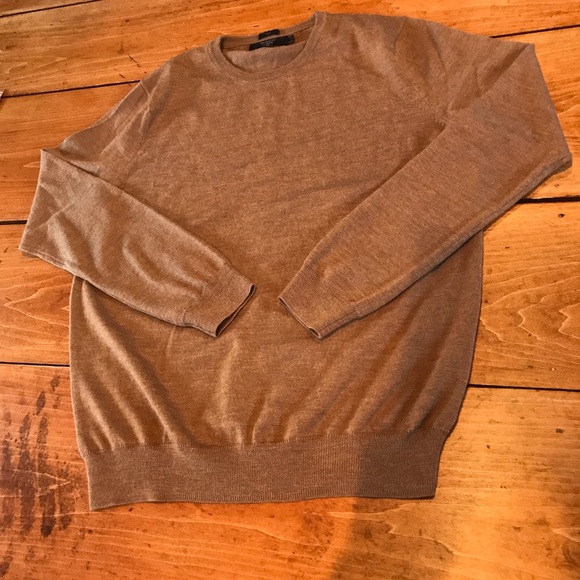 100% Merino Wool Men’s Brown Sweater - J.Crew - Picture 6 of 6